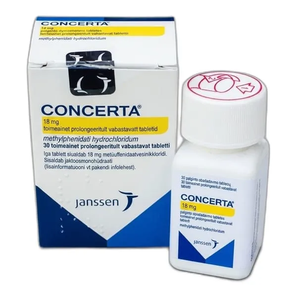 Buy Concerta ER 18mg Online