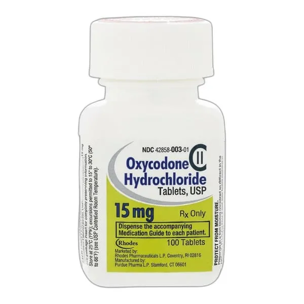 Buy Oxycodone 15mg Online